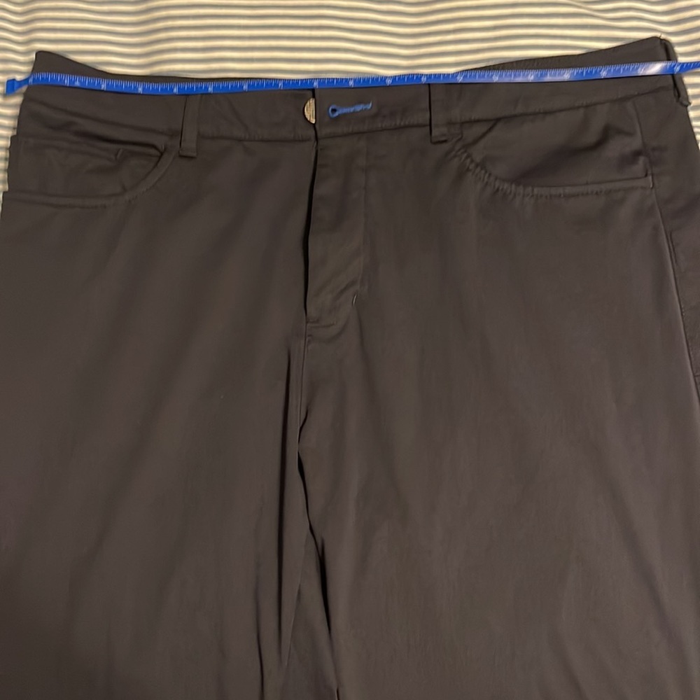 Twillory Black Dress Pants Men’s 36x30 Performance Stretch Travel Office - Picture 4 of 6